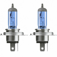 Halogenlampe Neolux H4 12V 60/55W P43t Xenon Blaulicht 4000K 2 Stk