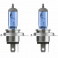 Halogenlampe Neolux H4 12V 60/55W P43t Xenon Blaulicht 4000K 2 Stk