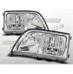 MERCEDES W 140 S-KLASSE 1991–98 KLARES VORDERLEUCHTEN CHROM