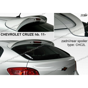Chevrolet Cruze htb 2011+ Heckspoiler (EU-Homologation) Chevrolet Cruze htb 2011+ Heckspoiler (EU-Homologation)