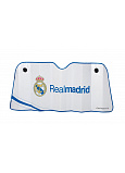 Sonnenblende unter der Windschutzscheibe mit REAL MADRID-Logo 145x70 cm