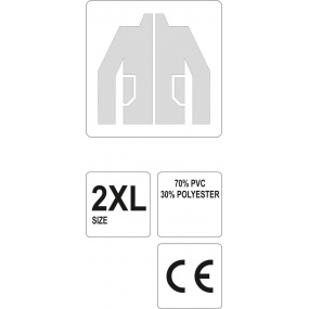 XXL-Regenjacke (PVC)