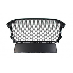 Grill Audi A4 B8 RS-Style Glänzend Schwarz