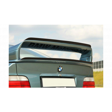 BMW 3 E36 GTS Spoiler Aufsatz Oben Glänzend Schwarz BMW 3 E36 GTS Spoiler Aufsatz Oben Glänzend Schwarz