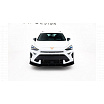 Splitter Cupra Formentor Mk1 Facelift Vorderseite Street Pro Schwarz + Gloss Flaps