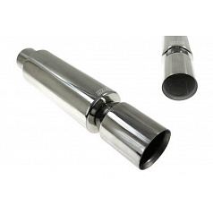TurboWorks Sportauspuff mit langer, runder Spitze