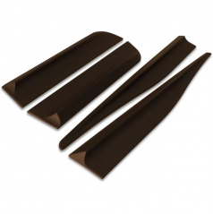 Türseitenschutzleisten, Toyota Yaris III, 2016-2019, HTB, 5d.