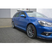 Diffusoren unter den Seitenschwellern für Škoda Octavia RS Facelift Mk2 Facelift, Maxton Design (ABS-Kunststoff ohne Oberflächenbehandlung)