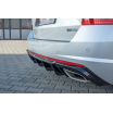 Heckstoßstangeneinsatz ver.2 für Škoda Octavia RS Mk3, Maxton Design (ABS-Kunststoff ohne Oberflächenbehandlung)