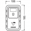 Smart-Ladegerät 6/12V 8A OSRAM NEU