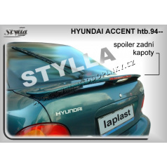 HYUNDAI ACCENT HTB (94-98) Heckspoiler. Hauben (EU-Homologation)