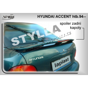 HYUNDAI ACCENT HTB (94-98) Heckspoiler. Hauben (EU-Homologation) HYUNDAI ACCENT HTB (94-98) Heckspoiler. Hauben (EU-Homologation)