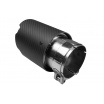 Endrohr 89mm Eingang 76mm Carbon Matt