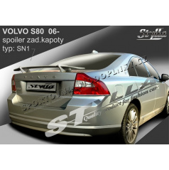 VOLVO S80 Limousine 06+ Heckspoiler. Hauben (EU-Homologation)