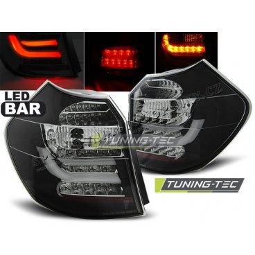 BMW E87/E81 2004-08.2007 Rückleuchten schwarze LED BAR
