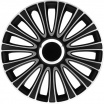 Le Mans Radkappen silber schwarz 13-16" (4er-Set)
