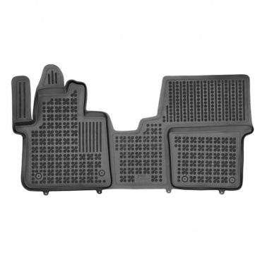 Gummi-Fußmatten, Citroen Spacetourer, 2016+, bis 1. Sitzreihen, vorne mit zusätzlichem Material auf St Gummi-Fußmatten, Citroen Spacetourer, 2016+, bis 1. Sitzreihen, vorne mit zusätzlichem Material auf St