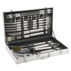 Grillbesteck-Set 30-tlg. ALU-Koffer