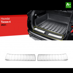 Ladekantenabdeckung aus Edelstahl für Hyundai Tucson 2021+