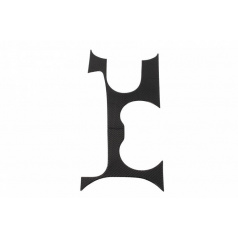 Karbonfolie für den Fronttunnel Ford Mustang 15-19