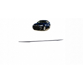 Hinterer Spoiler BMW X6 E71 E72 Lip Gloss Schwarz Hinterer Spoiler BMW X6 E71 E72 Lip Gloss Schwarz