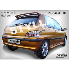 PEUGEOT 106 (96+) Heckspoiler. obere Tür (EU-Homologation)
