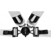 Sportgurte Slide V2 Quick Silber 4P 3"