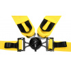 Sportgurte Slide V2 Quick Gelb 4P 3"