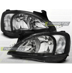 OPEL CORSA C 2000-06 FRONTKLARLEUCHTEN SCHWARZ