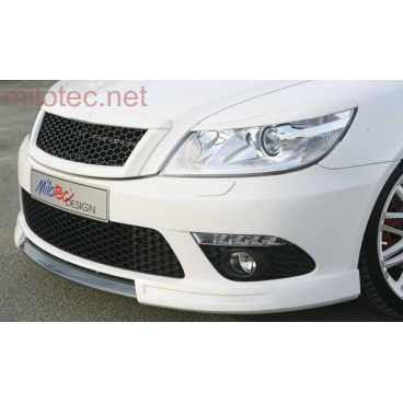 Spoiler Milotec – für Frontstoßstange, Škoda Octavia II. RS-Facelift