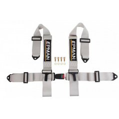 Sicherheitsgurt 4-Punkt Epman grau 75 mm