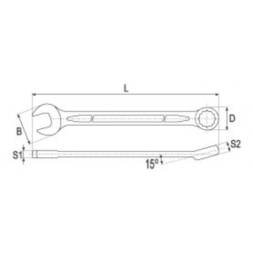 12 mm Maulschlüssel 12 mm Maulschlüssel