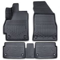 Gummiset 3D präziser Autoteppiche Omoda 5 2022+ einschließlich Abdeckung des hinteren mittleren Teils