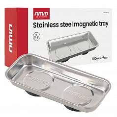 Magnetische Schale aus Edelstahl 150x65x27mm