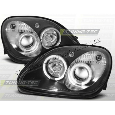 MERCEDES SLK R170 1996–04 FRONT CLEAR LIGHTS ANGEL EYES BLACKVehicle Parts & Accessories, Car Parts, External Lights & Indicators! MERCEDES SLK R170 1996–04 FRONT CLEAR LIGHTS ANGEL EYES BLACKVehicle Parts & Accessories, Car Parts, External Lights & Indicators!