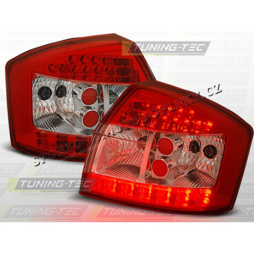 AUDI A4 (B6) 2000–04 LED-HECKLEUCHTEN ROT WEISS