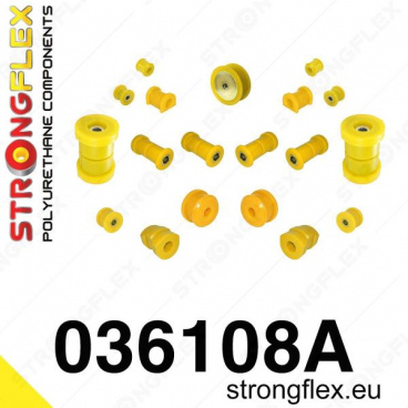 BMW Serie 3 (E36) Compact StrongFlex Sport kompletter Satz Silentblöcke 17-tlg