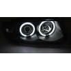 Audi A4 11.1994-12.1998 Angel Eyes CCFL schwarze klare Frontscheinwerfer