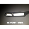 Spoiler des Heckdiffusors – Auspuffattrappen Turbo-Design Leuchtendes Weiß – Škoda Octavia III
