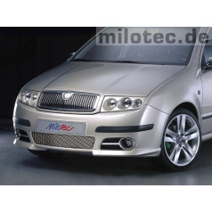 Frontgrillstreifen – Edelstahl, Škoda Fabia Facelift