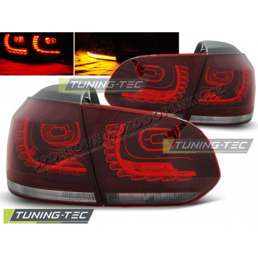 VW GOLF 6 FLIEßHECK 10.2008 – LED-HECKLEUCHTEN ROT WEISS VW GOLF 6 FLIEßHECK 10.2008 – LED-HECKLEUCHTEN ROT WEISS