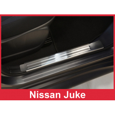Edelstahl-Einstiegsleisten für die Innentür, 2 Stück, Nissan Juke 2010+