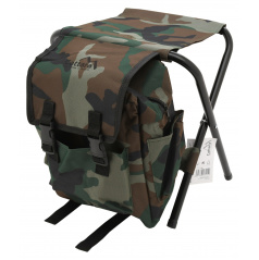Klappstuhl mit Rucksack OLBIA ARMY