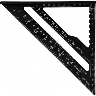 Zimmermannsdreieck Aluminium 180mm Zimmermannsdreieck Aluminium 180mm