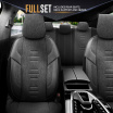 OTOM THRONE 102 SMOKED 3-ZIP Autositzbezug-Set