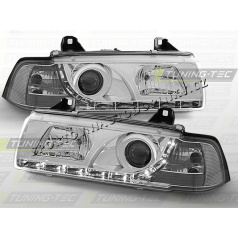 BMW E36 90-99 DEVIL EYES CHROME (LPBM53) - Coupé / Cabrio