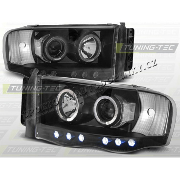 DODGE RAM 2002-06 ANGEL EYES SCHWARZ (LPDO04) DODGE RAM 2002-06 ANGEL EYES SCHWARZ (LPDO04)