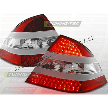 MERCEDES W 220 S-KLASSE 1998–05 LED-HECKLEUCHTEN ROT WEISS