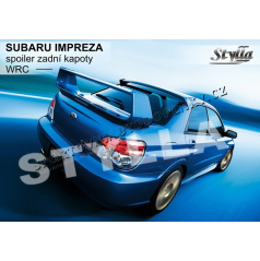 SUBARU IMPREZA 2000+ Heckspoiler. WRC-Hauben, Oberteil