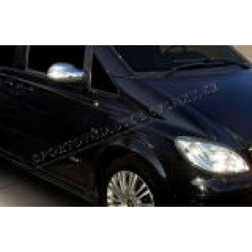 Mercedes Benz Viano W639 – Edelstahl-Chromspiegel OMTEC